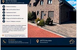 Doppelhaushälfte kaufen in 49770 Herzlake, Herzlake - Doppelhaus Hälfte