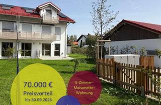 Wohnung kaufen in Ringbergstr. 18, 82054 Sauerlach, JETZT 70.000€ PREISVORTEIL - Sonnige 5-Zi.-Maisonette-Wohnung mit großem Garten in Sauerlach