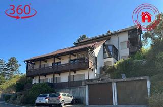 Wohnung kaufen in 97980 Bad Mergentheim, Stilvolle Dachgeschosswohnung mit Kamin, Balkon und Garage in begehrter Wohnlage