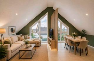 Loft kaufen in 35435 Wettenberg, Lichtdurchflutete Dachgeschosswohnung mit Loftcharakter nahe Gießen