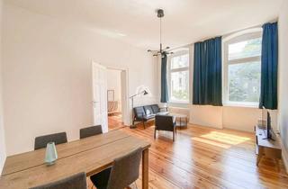 Wohnung kaufen in Wilsnacker Straße 63, 10559 Tiergarten, SCHMUCKSTÜCK IN MOABIT! SUPERSONNIGE & MÖBLIERTE WOHNUNG IN KLASSISCH SCHÖNEM ALTBAU! PROVISIONSFREI