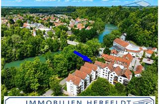 Wohnung kaufen in 86899 Landsberg, Renovierte 2-Zimmer-Wohnung mit Balkon, Lechblick und erstklassiger Innenstadtlage in Landsberg