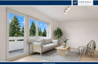 Wohnung kaufen in 85521 Ottobrunn, Bezugsfreie, umfangreich modernisierte 2-Zimmer-Wohnung mit Balkon im Herzen von Ottobrunn