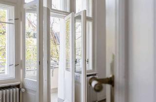 Wohnung kaufen in Machonstraße 17, 12105 Mariendorf, Provisionsfrei & bezugsfrei – Einzigartiger Altbautraum mit 3 Balkonen in Tempelhof-Schöneberg!