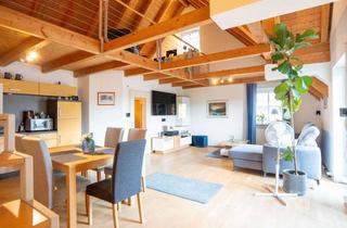 Wohnung kaufen in 86561 Aresing, Raumgefühl über zwei Ebenen: 103 m² Maisonette mit Galerie und Garage