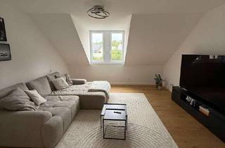 Wohnung mieten in 55268 Nieder-Olm, Altbau trifft Moderne - Lichtdurchflutete, klimatisierte Dachgeschosswohnung in kernsaniertem Altbau
