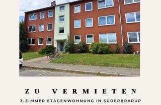 Wohnung mieten in 24392 Süderbrarup, Gemütliche 3-Zimmer Wohnung mit Balkon