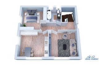 Wohnung mieten in 85395 Attenkirchen, Attenkirchen 2 Zi Whg EG 63qm frisch renoviert mit Garten und SP
