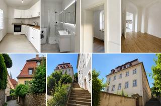 Wohnung mieten in Rote Stufen, 01662 Meißen, Modernisierte 1-Zimmer-Altbauwohnung am Burgberg – neue Küche & neues Tageslichtbad