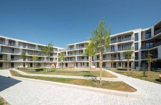 Wohnung mieten in 85764 Oberschleißheim, Moderne Neubauwohnung im EG mit Terrasse und weitläufigem Garten