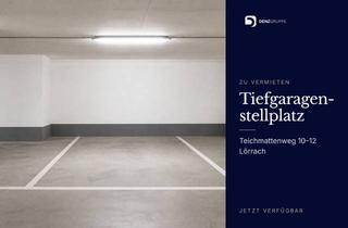 Garagen mieten in Teichmattenweg 10, 79541 Lörrach, Gesicherter Tiefgaragenstellplatz verfügbar!