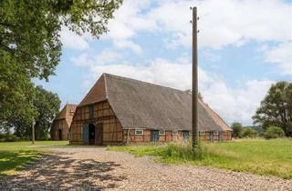 Bauernhaus kaufen in 19273 Neuhaus, Historisches Bauernhaus mit Scheune & 2,5 ha Grundstück