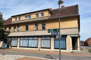 Mehrfamilienhaus kaufen in 19336 Bad Wilsnack, Wohn- und Geschäftshaus in präsenter Lage von Bad Wilsnack - teilvermietet