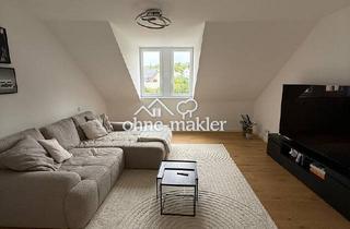 Wohnung mieten in 55268 Nieder-Olm, Altbau trifft Moderne - Lichtdurchflutete, klimatisierte Dachgeschosswohnung in kernsaniertem Altbau