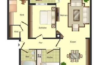 Wohnung mieten in Saalestraße, 32425 Minden, Charmante 3-Zimmer-Etagenwohnung in Minden – Helle Räume mit Tageslichtbad