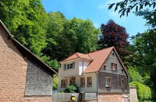 Haus kaufen in 64689 Grasellenbach, HISTORISCHES FORSTHAUS IN ALLEINLAGE - WALD · QUELLE · SCHEUNE · 16.000 M² GRUNDSTÜCK 64689 GRASELLE