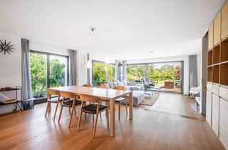 Doppelhaushälfte kaufen in 82065 Baierbrunn, AIGNER - Fußläufig zur Isar: Modernes Familiendomizil mit Weitblick in die Natur
