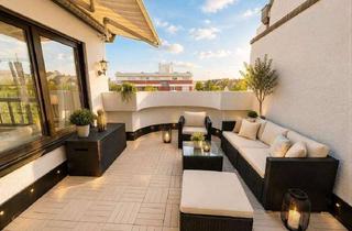Immobilie mieten in 63067 Kaiserlei, Penthouse-Loft mit Dachterrasse + Furnished + Voll Möbliert