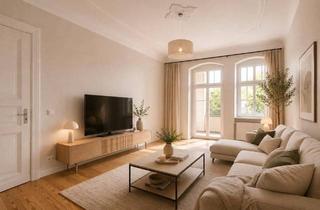 Wohnung kaufen in 12437 Berlin, Berlin - Altbaucharme trifft Moderne - bezugsfrei & provisionsfrei