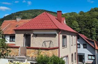 Doppelhaushälfte kaufen in 98587 Steinbach-Hallenberg, Steinbach-Hallenberg - Doppelhaushälfte in Oberschönau mit Garten (provisionsfrei)