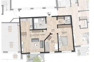 Wohnung kaufen in 96268 Mitwitz, Mitwitz - Moderne 3-Zimmer-Erdgeschosswohnung