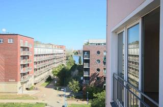 Wohnung kaufen in Alt-Stralau, 10245 Friedrichshain, Bezugsfreie, traumhafte Maisonette-Terrassenwohnung mit Einbauküche auf der Halbinsel Alt-Stralau