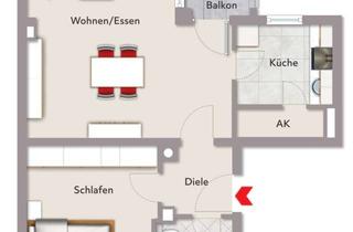Wohnung kaufen in 86899 Landsberg, 2-Zimmer-Wohnung in Landsberg am Lech