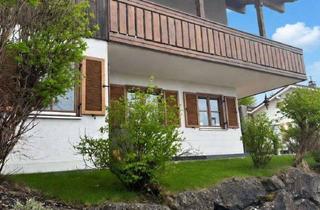 Wohnung kaufen in 87642 Halblech, Wohnen mit Alpenblick: Moderne Gartenwohnung in begehrter Lage von Halblech