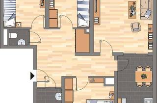 Wohnung mieten in Wehlachstraße 23, 67454 Haßloch, 4-Zimmer-Wohnung in Haßloch