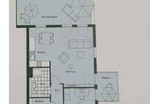 Penthouse mieten in Brombeerkamp, 22885 Barsbüttel, Penthouse Wohnung als Neubau in Barsbüttel