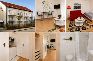 Wohnung mieten in Mozartstraße 15, 84489 Burghausen, Helles möbliertes 1-Zimmer-Apartment mit Balkon in Burghausen