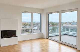 Penthouse mieten in Oberschelder Weg 27, 60439 Heddernheim, 4-Zimmer Penthouse Apartment - Wohnbalkon