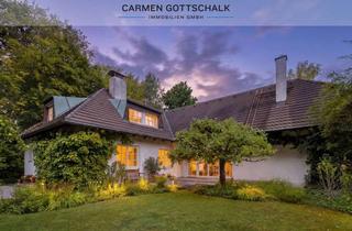 Villa kaufen in 82166 Gräfelfing, "Poesie des Wohnens" - Parkvilla mit zeitloser Eleganz in Bestlage in Gräfelfing