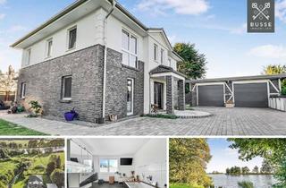 Haus kaufen in 24803 Erfde, IHR TRAUMHAUS! DIREKT AM WASSER – REPRÄSENTATIV, RUHIG, GERÄUMIG, MODERN UND EXKLUSIV! EIN JUWEL ...