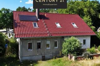 Einfamilienhaus kaufen in 16348 Wandlitz, Rohdiamant mit Potenzial: Solides Einfamilienhaus sucht neue Ideen und tatkräftige Hände