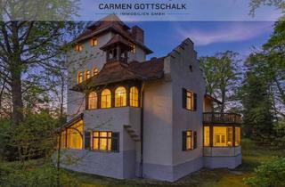 Villa kaufen in 82166 Gräfelfing, Die "Stadler Villa" - Architektur-Meisterwerk von 1905: Behutsam revitalisierte Villa mit Parkanlage