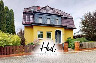 Einfamilienhaus kaufen in 04680 Zschadraß, Wohnen in ruhiger Lage – Einfamilienhaus mit Garten | Garage | zwei Carports