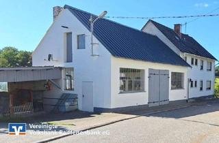 Haus kaufen in 55481 Dillendorf, Wohn- und Gewerbeanwesen mit 2-Familienwohnhaus und historischer Schmiede/ Werkstatt