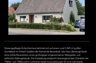 Haus kaufen in 27616 Stubben, Schönes altes Haus, mit großem Garten, zentral gelegen, zu verkaufen!
