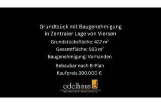 Grundstück zu kaufen in Gladbacher Straße 85a, 41747 Viersen, PROVISIONSFREI GRUNDSTÜCK MIT BAUGENEHMIGUNG IN ZENTRALER LAGE VON VIERSEN