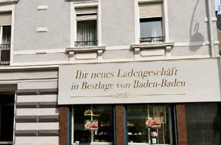 Büro zu mieten in 76530 Innenstadt, Repräsentative Gewerbefläche mit Schaufenstern & Stuck – ideal für Praxis, Beauty, Büro oder Verkauf