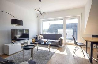 Immobilie mieten in 78315 Radolfzell, Voll ausgestattete moderne Dachgeschoss Wohnung in (Buchen-) Seenähe mit Balkon und Garage