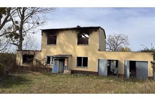 Gewerbeimmobilie kaufen in Prosigker Kreisstraße 36A, 06366 Köthen, Grundstück m. abrissreifen Gebäuden nach Brand; Orientierungspreis 2.500 €; Einzelheiten s. Exposee!