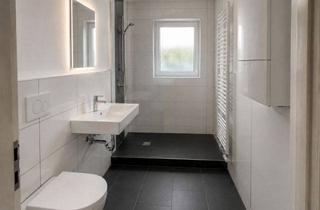 Wohnung mieten in Jägerkamp 10, 26441 Jever, Modern sanierte 1-Zimmer-Wohnung mit Balkon, Einbauküche und Stellplatz in Jever-Rahrdum