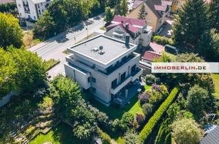 Immobilie kaufen in 16348 Wandlitz, IMMOBERLIN.DE - Exzellentes KfW-55-Wohn-/Geschäftshaus mit Seeblick-Wohnung