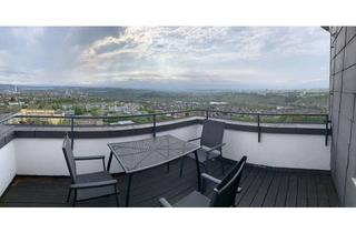 Penthouse kaufen in 70378 Neugereut, Panoramablick über Stuttgart, 132 m², oberster Stock, bezugsfrei oder als Kapitalanlage