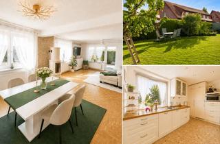 Wohnung kaufen in 31319 Sehnde, Großz. 4-Zi.-Whg. in toller Lage nahe Mittellandkanal – hochwertige EBK, Garten, Kamin & Garage