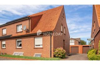 Doppelhaushälfte kaufen in 48282 Emsdetten, Charmante Doppelhaushälfte mit 140 m², Garten, Terrasse und großer Garage in Emsdetten
