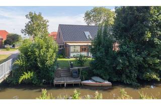 Reihenhaus kaufen in 26632 Ihlow, Lieblingsplatz am Kanal – gepflegtes Reihenhaus mit eigenem Bootssteg und vielen gemütlichen Ecken