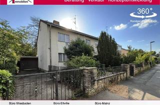 Haus kaufen in 55122 Mainz, 1-A-Lage in Mainz Hartenberg-Münchfeld Beeindruckendes, vielseitig nutzbares 1 bis 3 Familienhaus